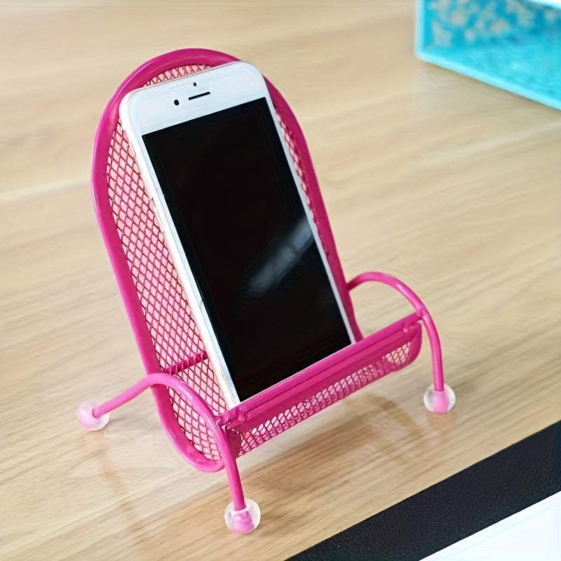 cute chair phone stand universal lazy desktop phone holder