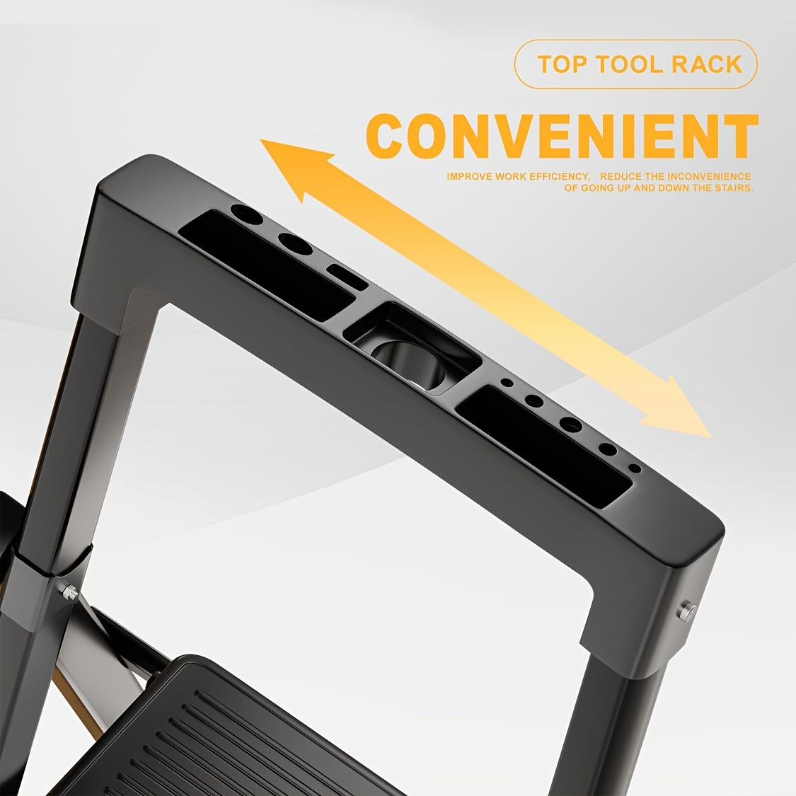 heavy duty   step ladder platform folding step stool