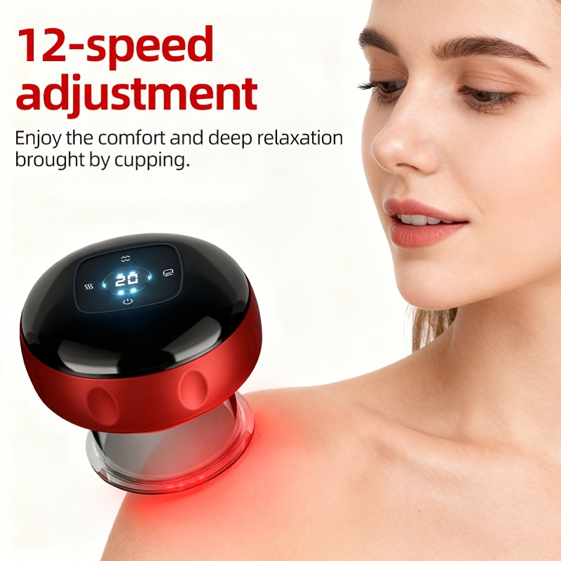 portable usb charging home use full body cupping acupressure