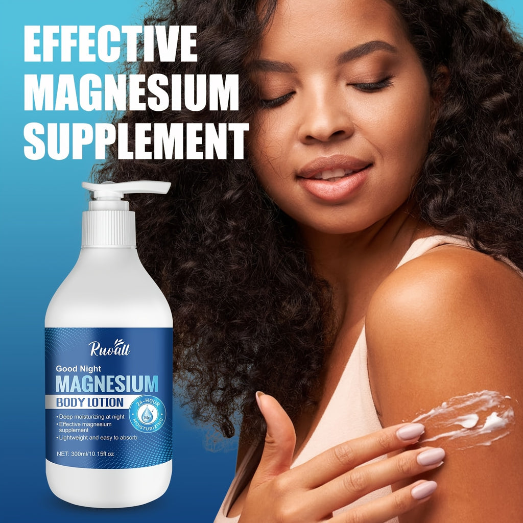 magnesium oil body lotion containing magnesium