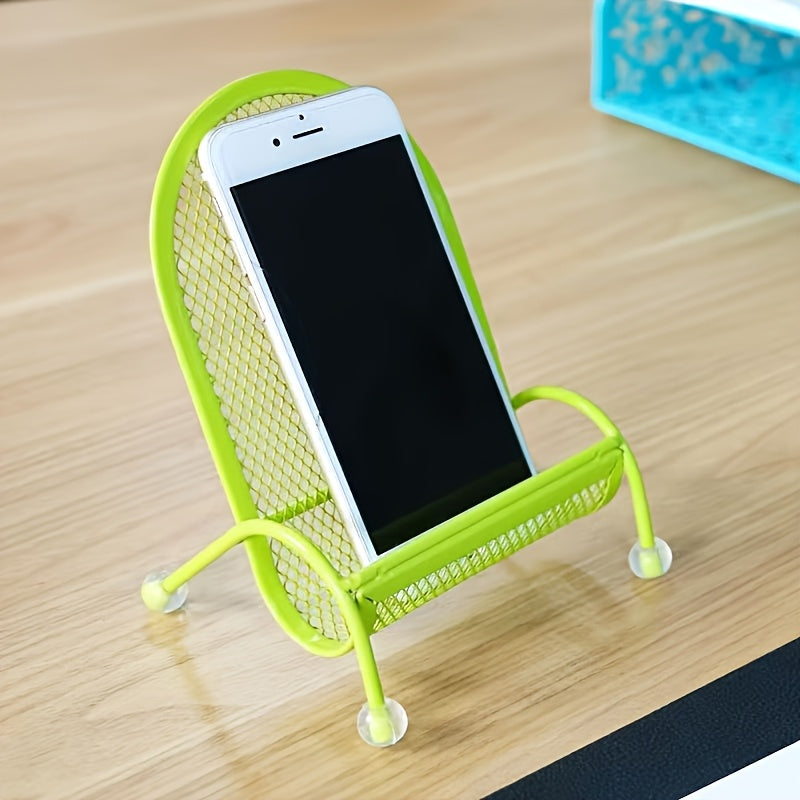 cute chair phone stand universal lazy desktop phone holder