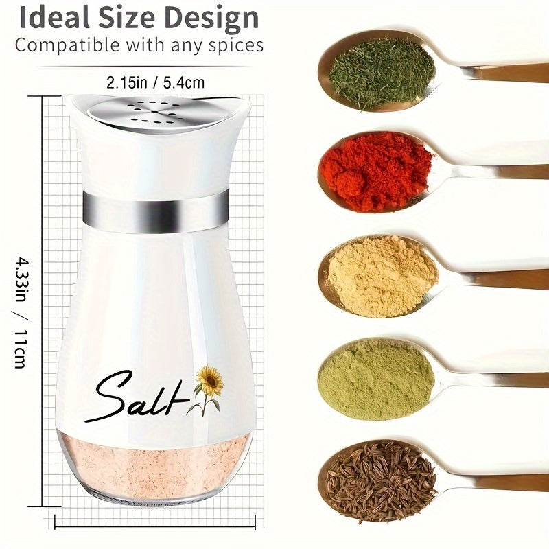 salt pepper shaker set 4 ounces approximately 113