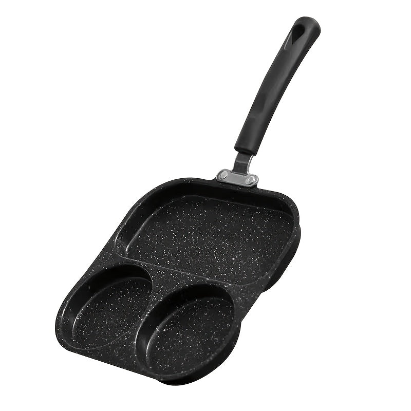 one breakfast pan multi compartment frying pan egg