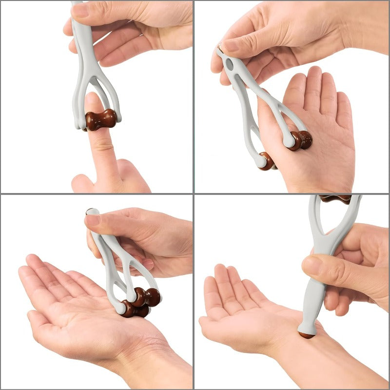 finger massager dual sided roller massager deep acupressure