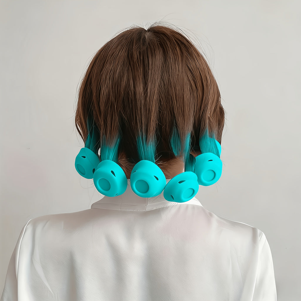 10pcs non heat curling set suitable hair types non heat