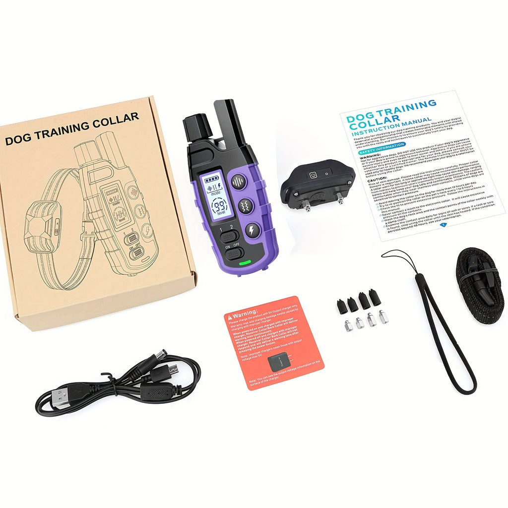 4150ft dog training collars remote adjustable nylon strap