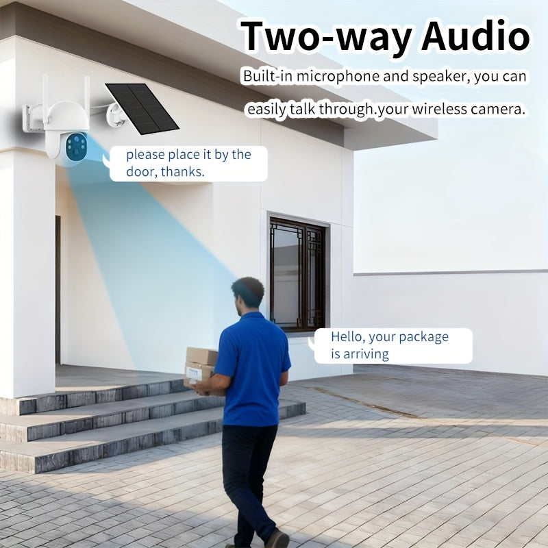 2 pack waterproof outdoor hd security cameras ip54 rated