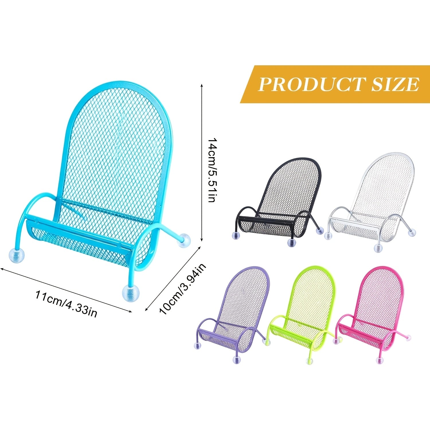 cute chair phone stand universal lazy desktop phone holder