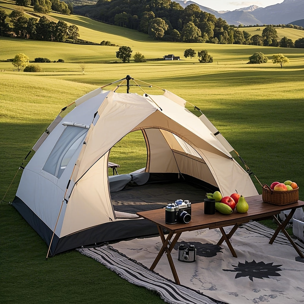 automatic   camping tent windproof sun resistant suitable