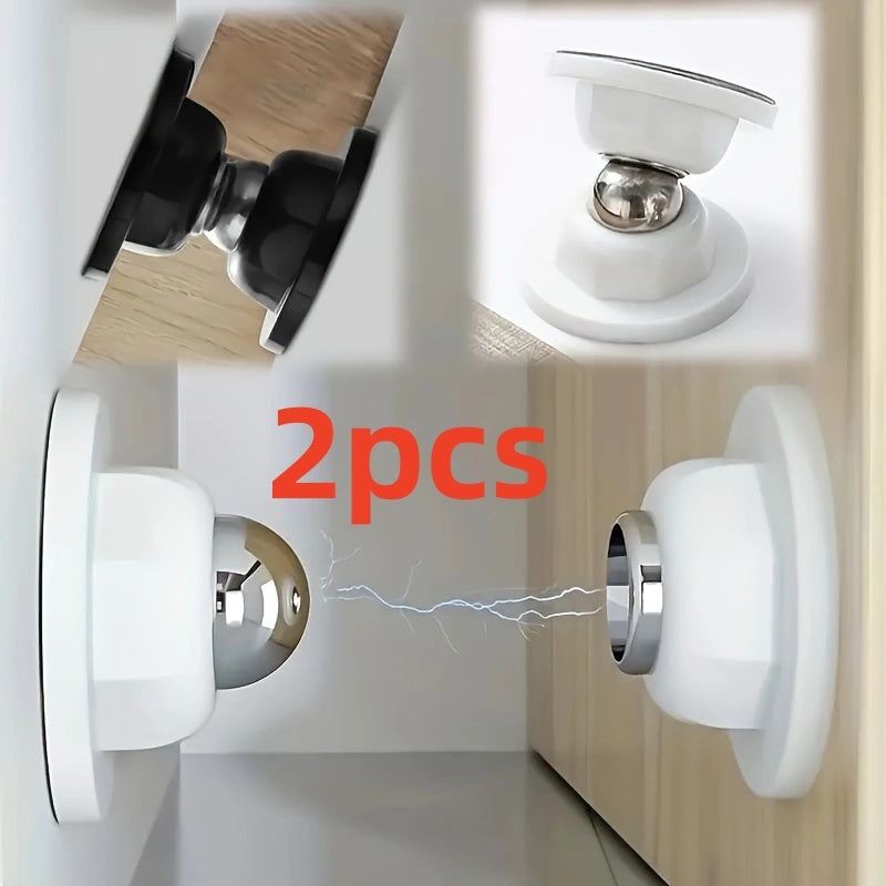 2  magnetic door stoppers sturdy durable easy