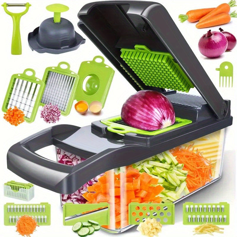 16 in 1 vegetable chopper professional onion chopper multi