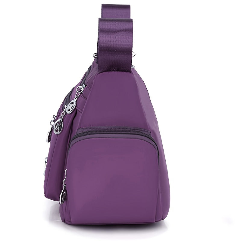 lingzhikang unisex casual crossbody bag a   multi