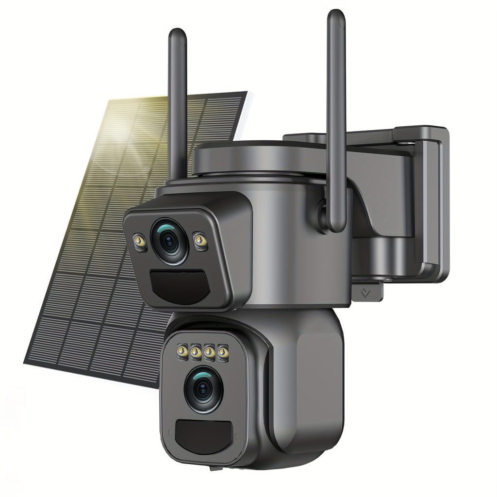 ip66 waterproof 10x   degree low power cctv solar
