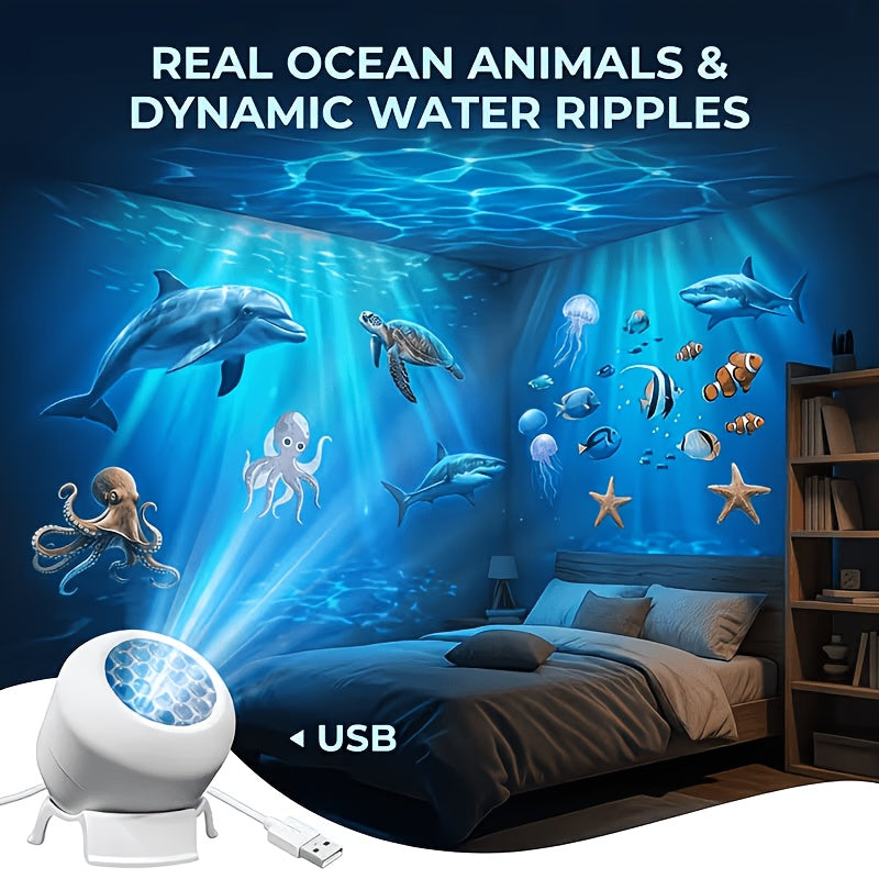 1   projection night light led decorative