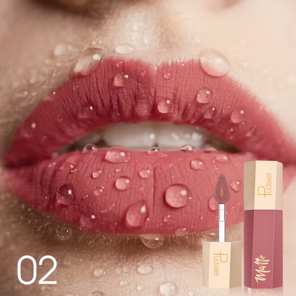 matte lip gloss waterproof long lasting non transfer smooth