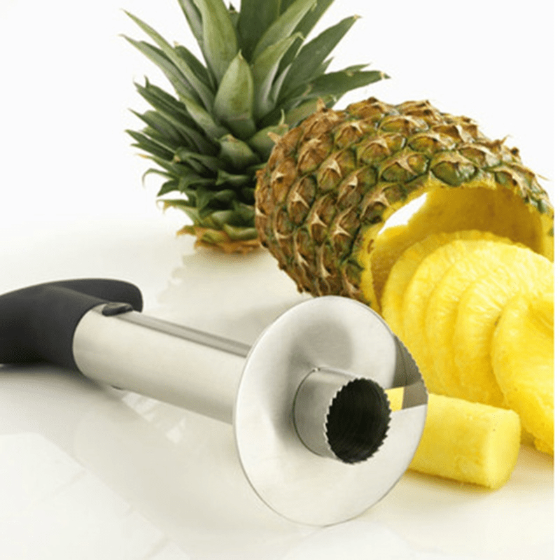 stainless steel fruit cutter adjustable blade ergonomic