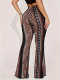elegant stylish womens paisley   flower patterned