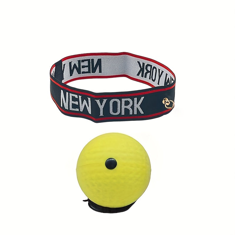 version head mounted boxing reaction speed ball
