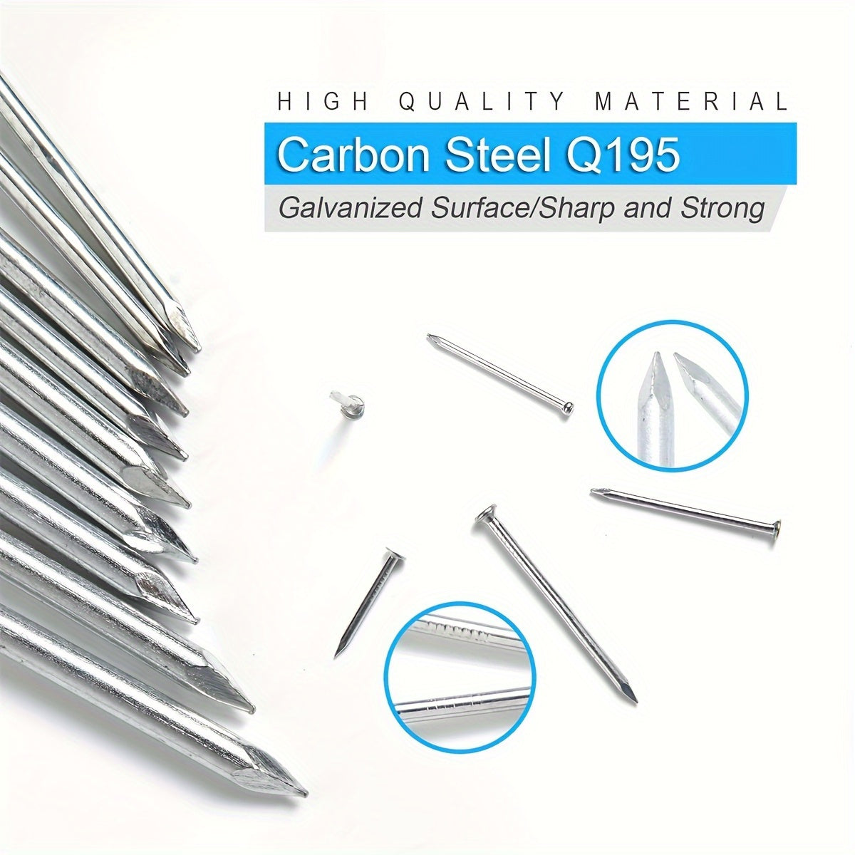 a set 140pcs   hardware nails wall nail storage box 6