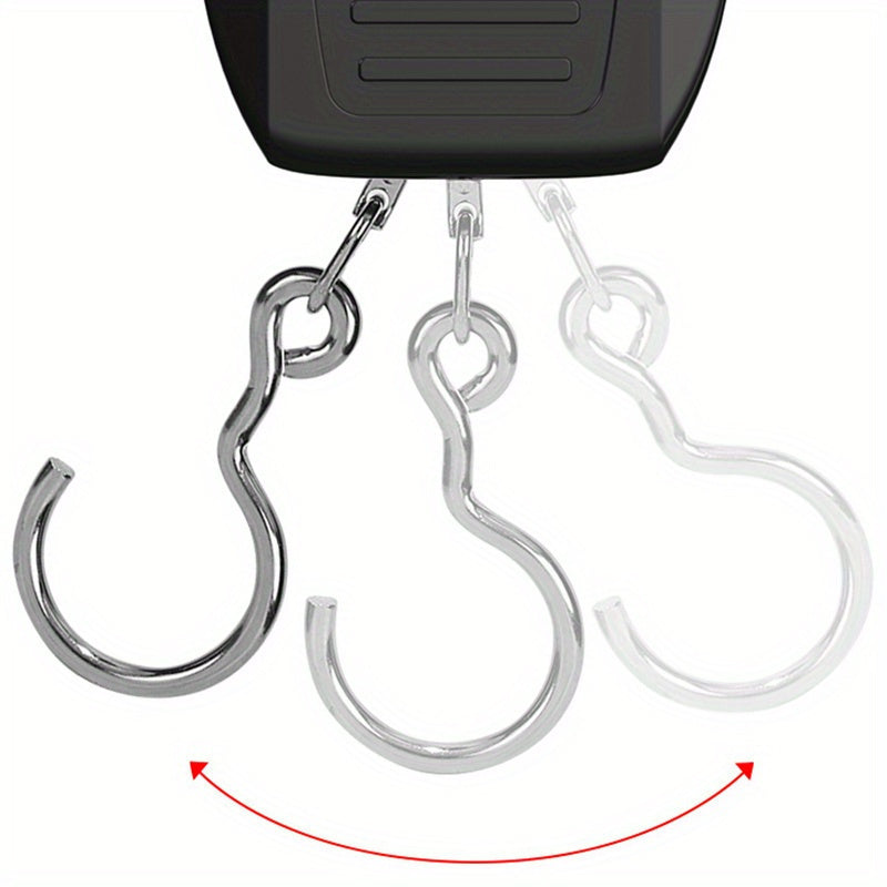 heavy duty digital hanging scale 132lb 60kg backlit lcd