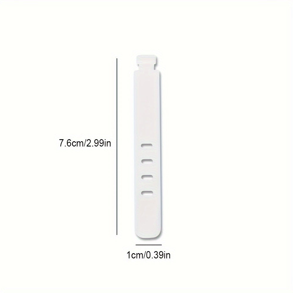 8pcs plastic cable organizer   a desktop storage
