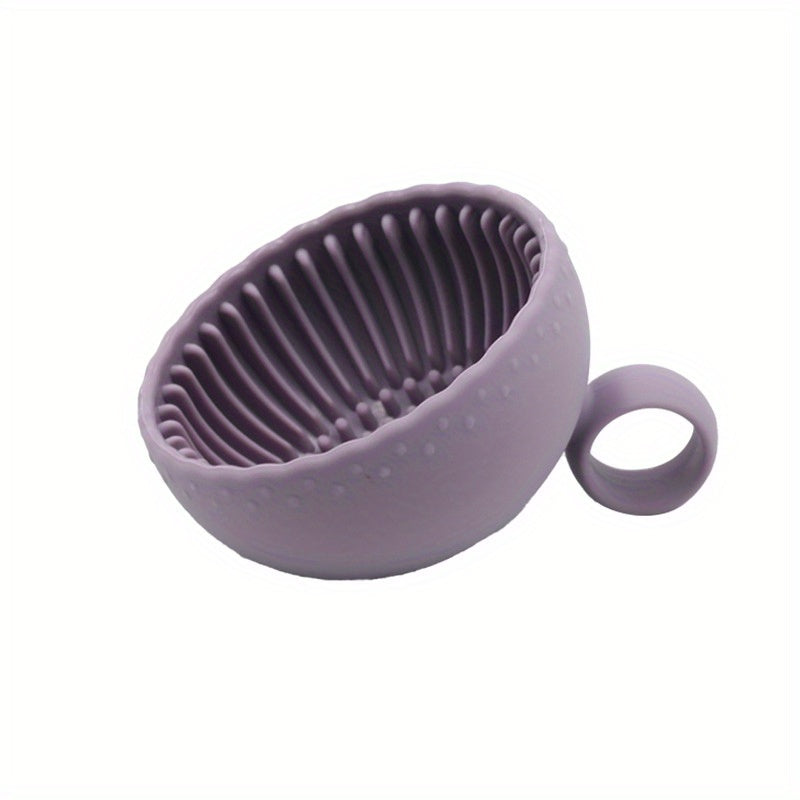 makeup brush cleaner bowl 1pc unscented brush