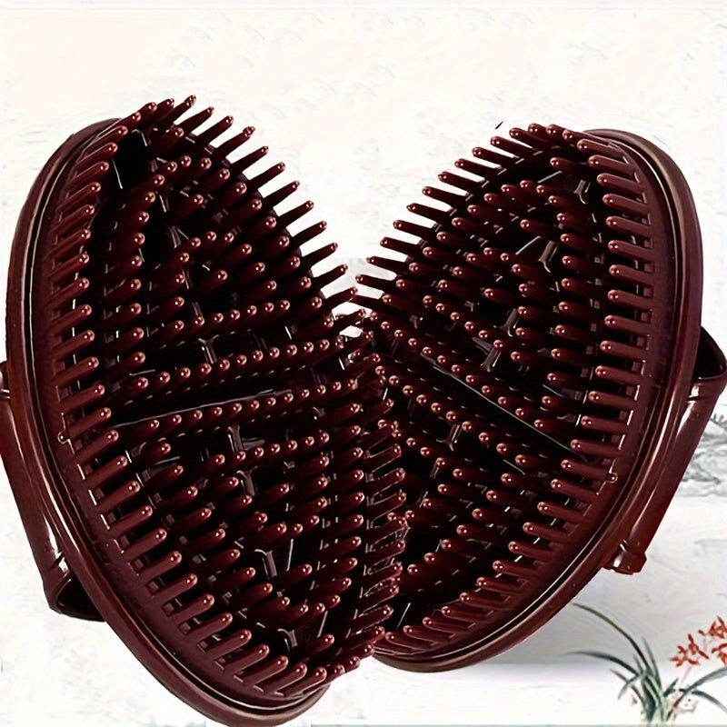2pcs random chakra massage brushes manual full body alcohol