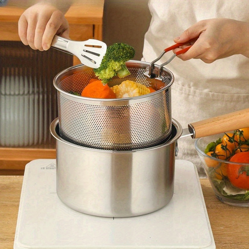 a versatile cookware collection made stainless steel
