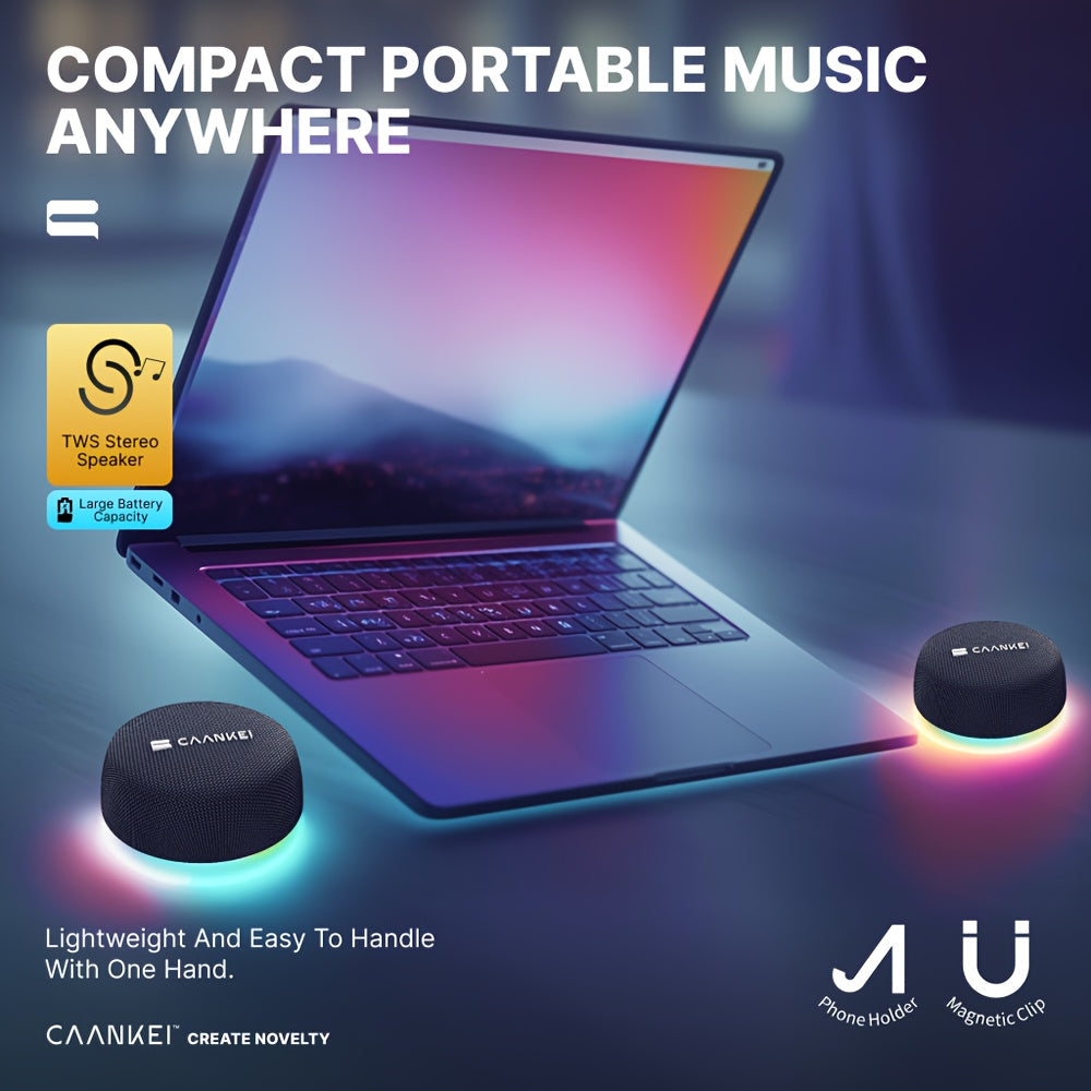 latest compact portable speaker a charging base 60 hour