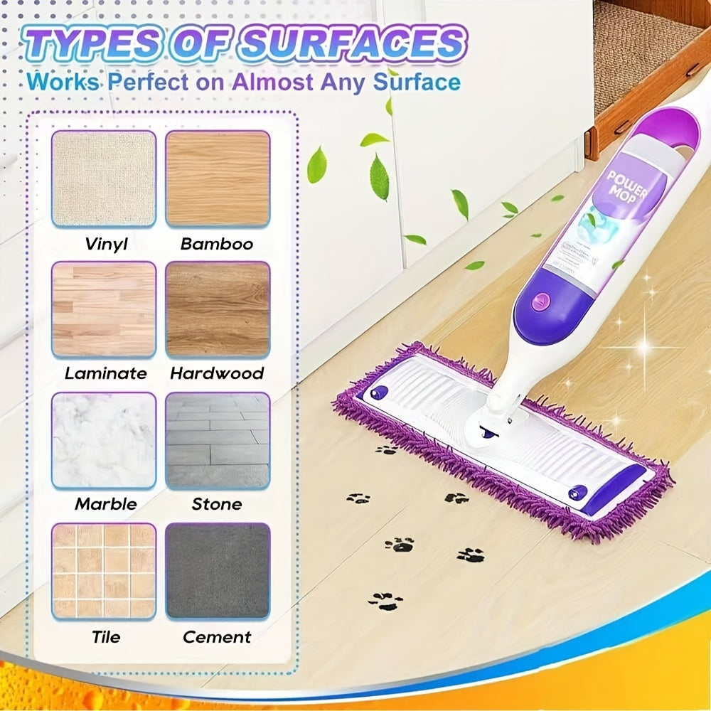 reusable microfiber mop replacement pads 4 pack hard floor