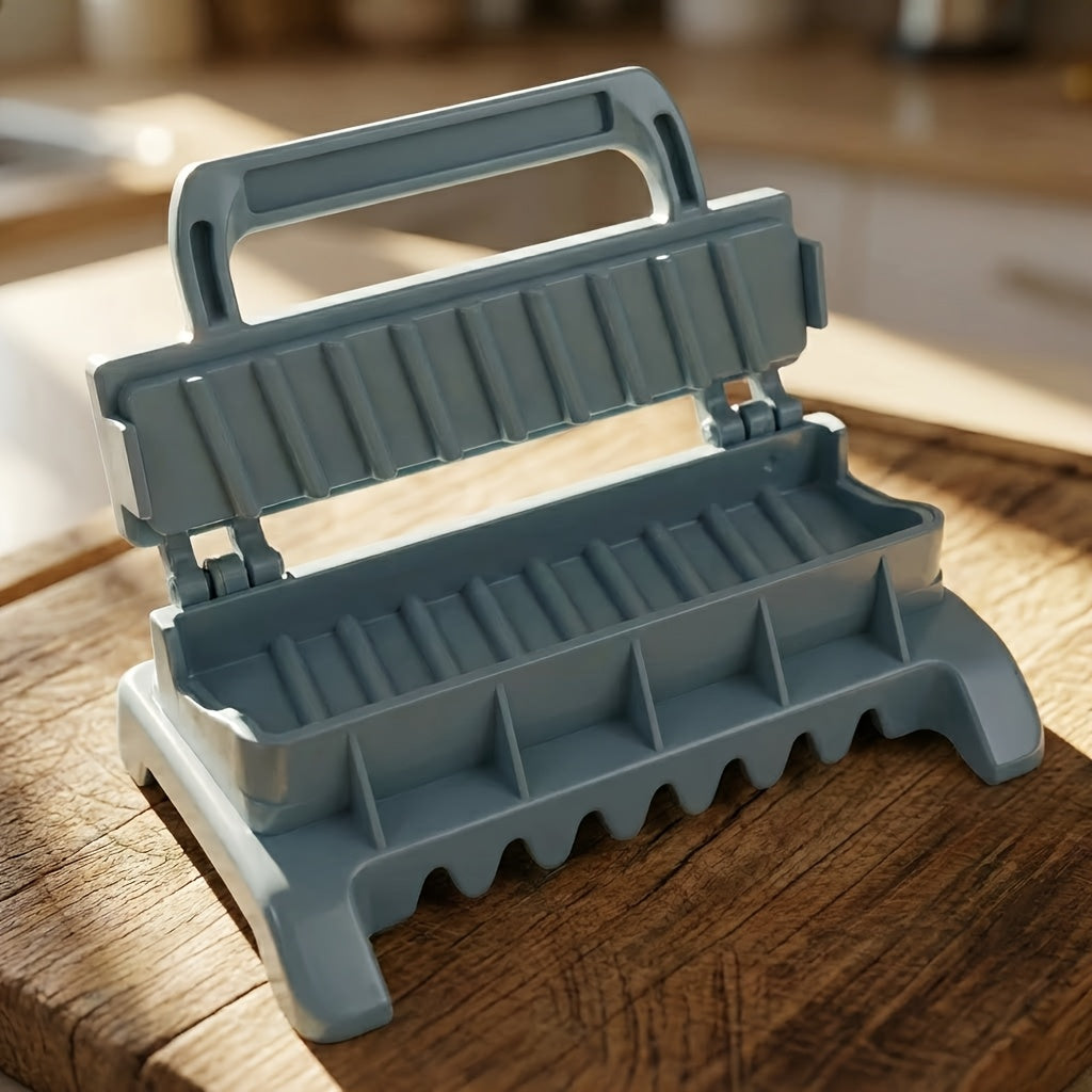 foldable kebab maker 1pc portable bbq skewer press grilling