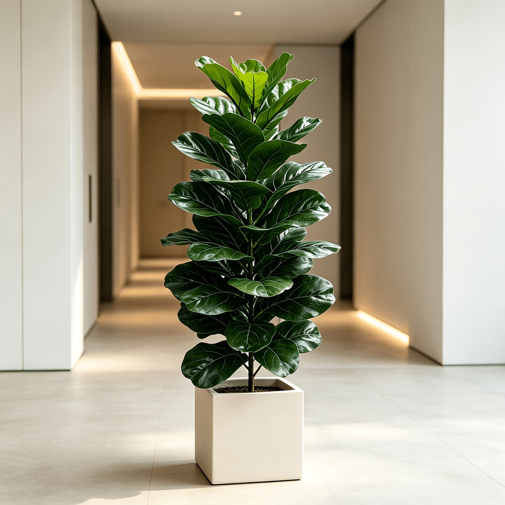 40 15 inch giant artificial fiddle leaf fig realistic