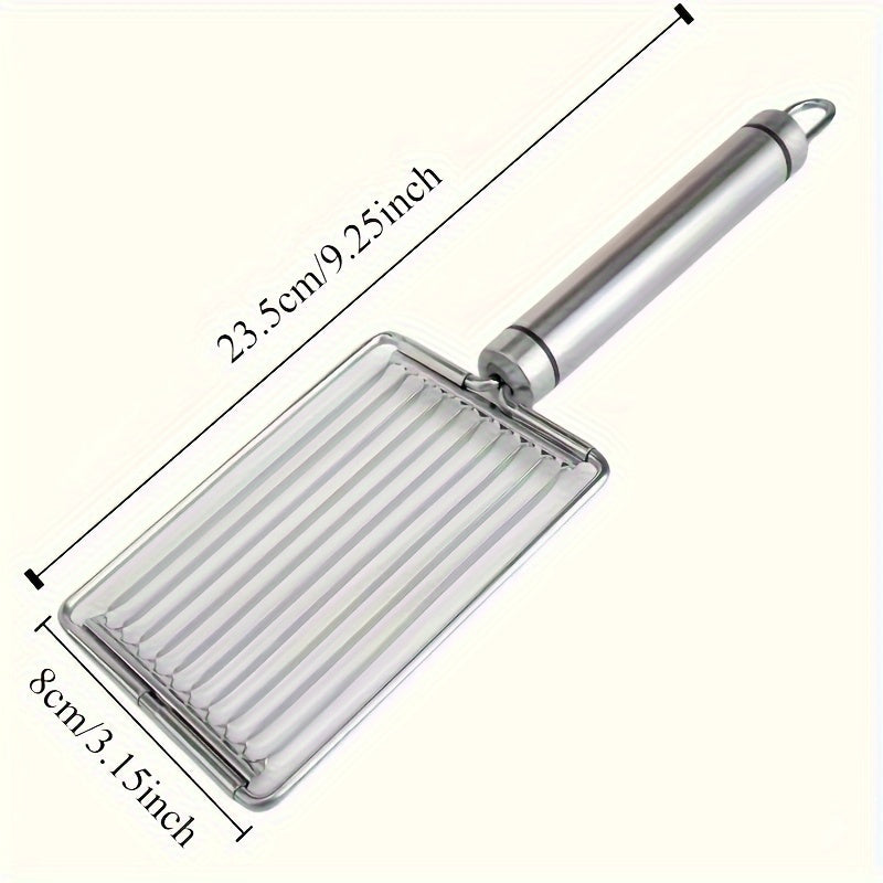 stainless steel tomato slicer manual fruit vegetable cutter