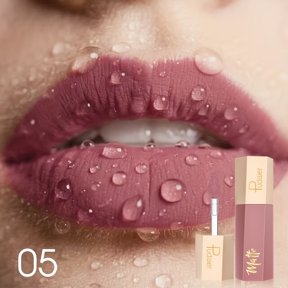 matte lip gloss waterproof long lasting non transfer smooth
