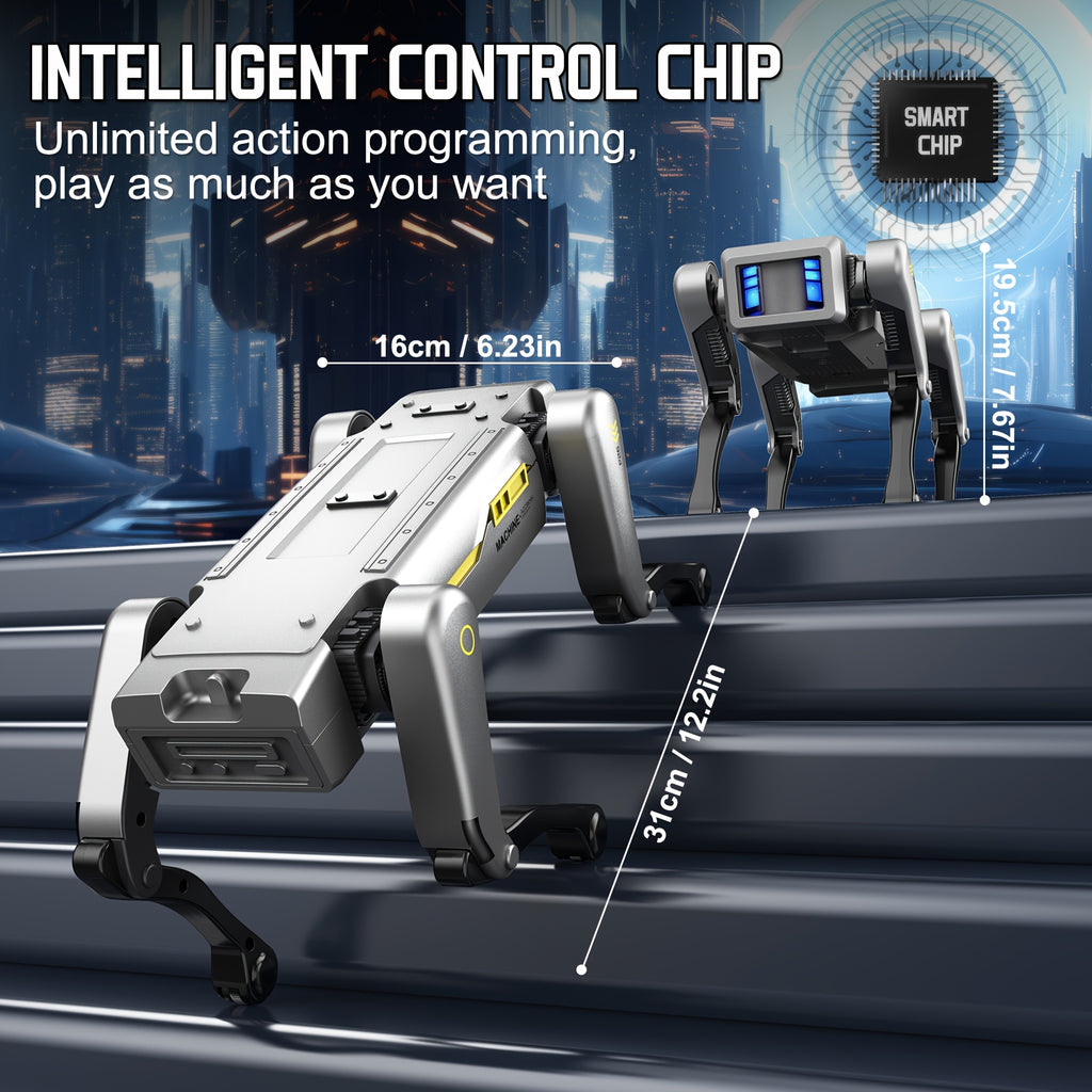 flash intelligent robot dog 2 4ghz remote