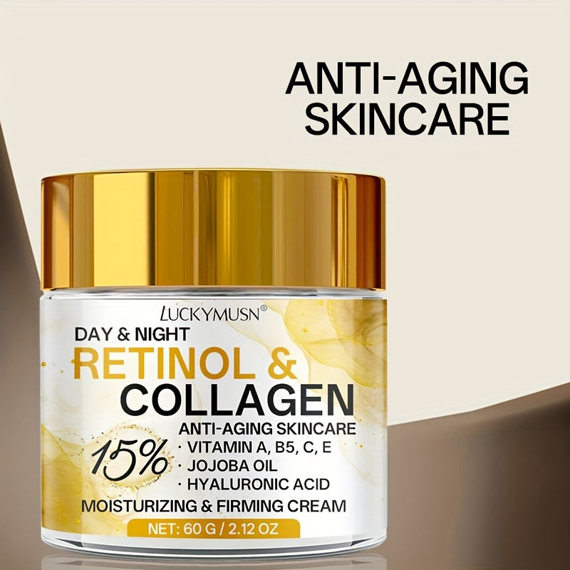 retinol collagen moisturizing cream skincare contains