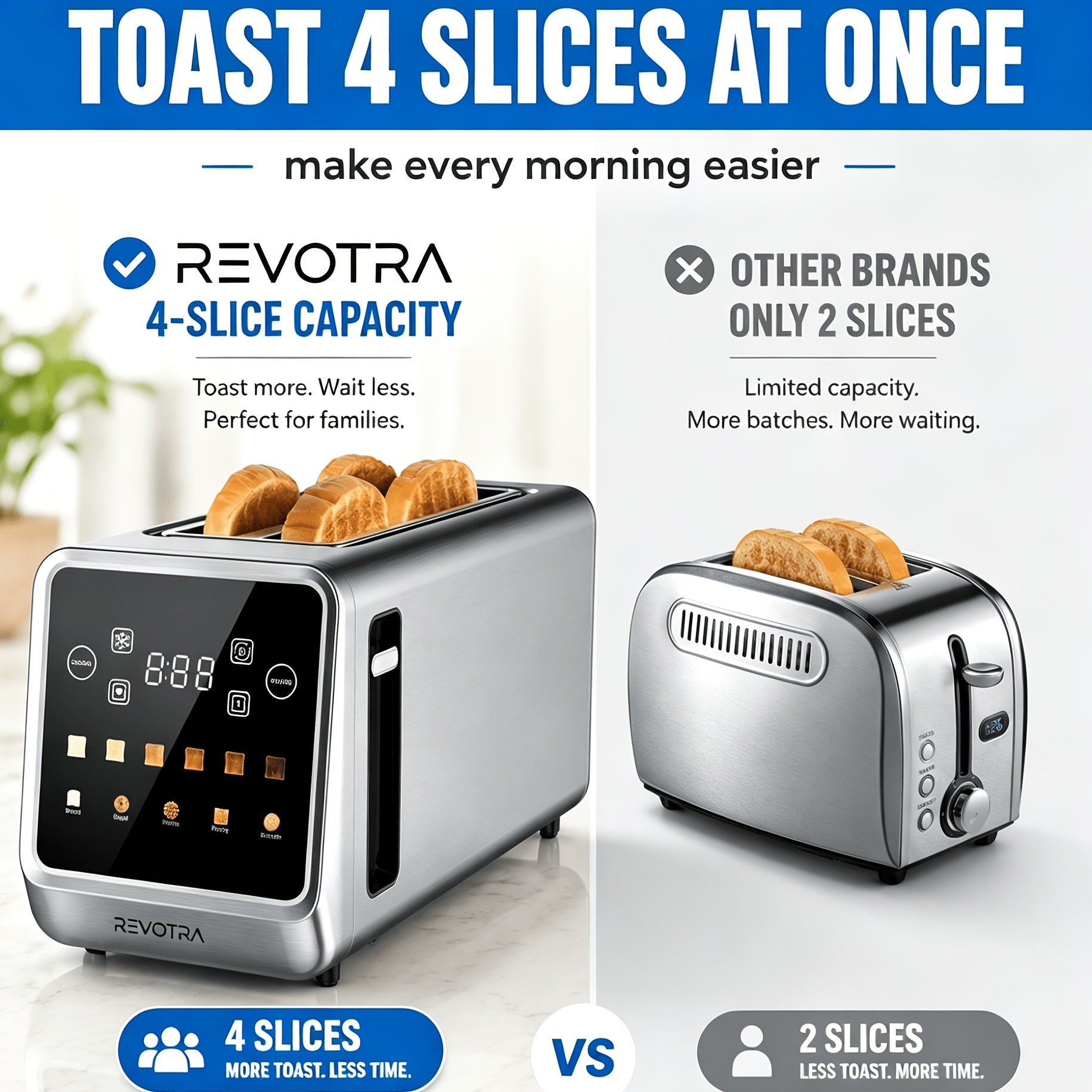 long slot toaster 4     led display 1