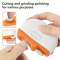 salon grade electric nail clipper polisher high definition