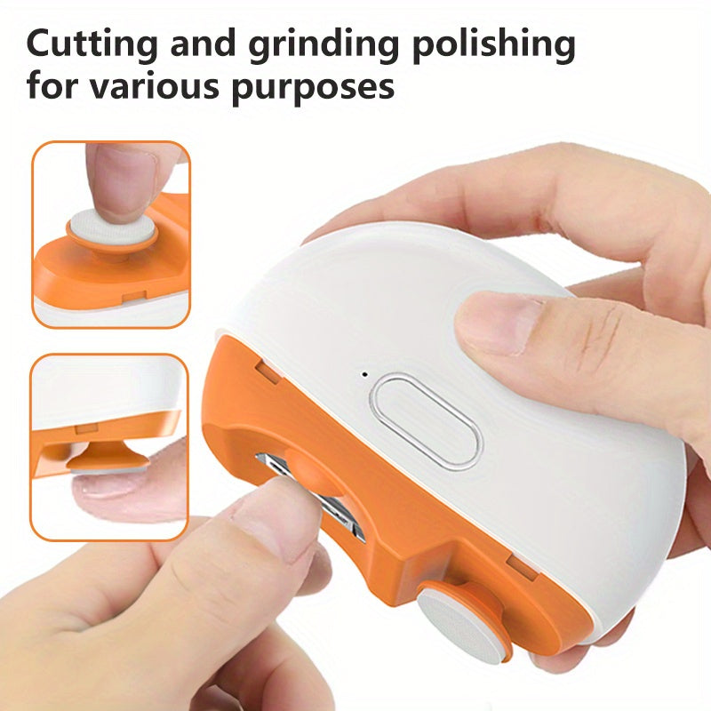 salon grade electric nail clipper polisher high definition