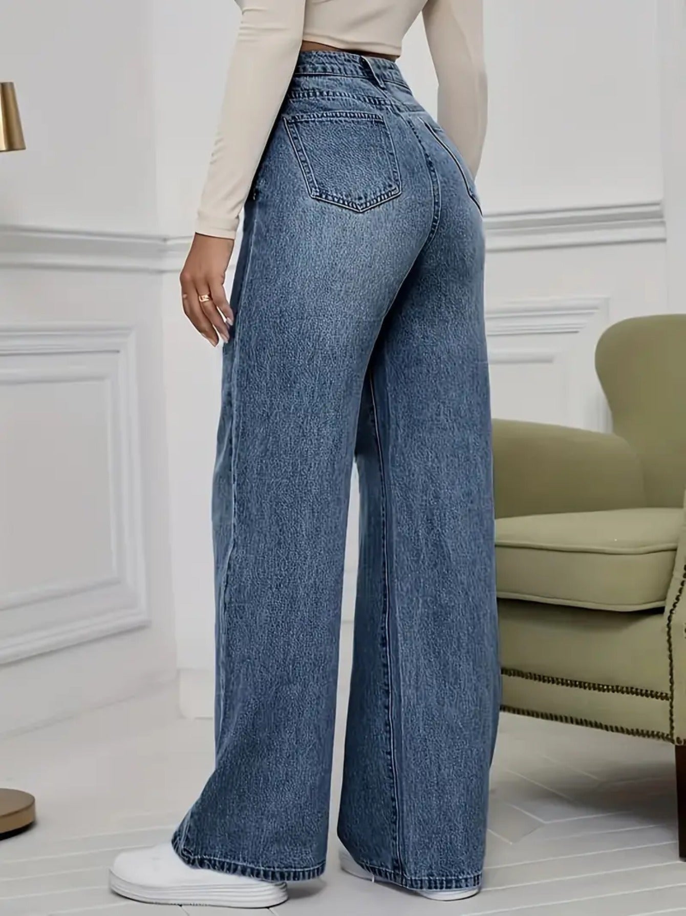 womens wide leg denim womens baggy wide leg denim pants