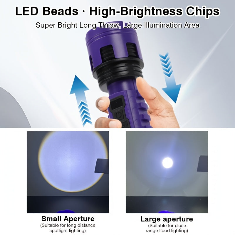 high power led flashlight led flashlight rechargeable