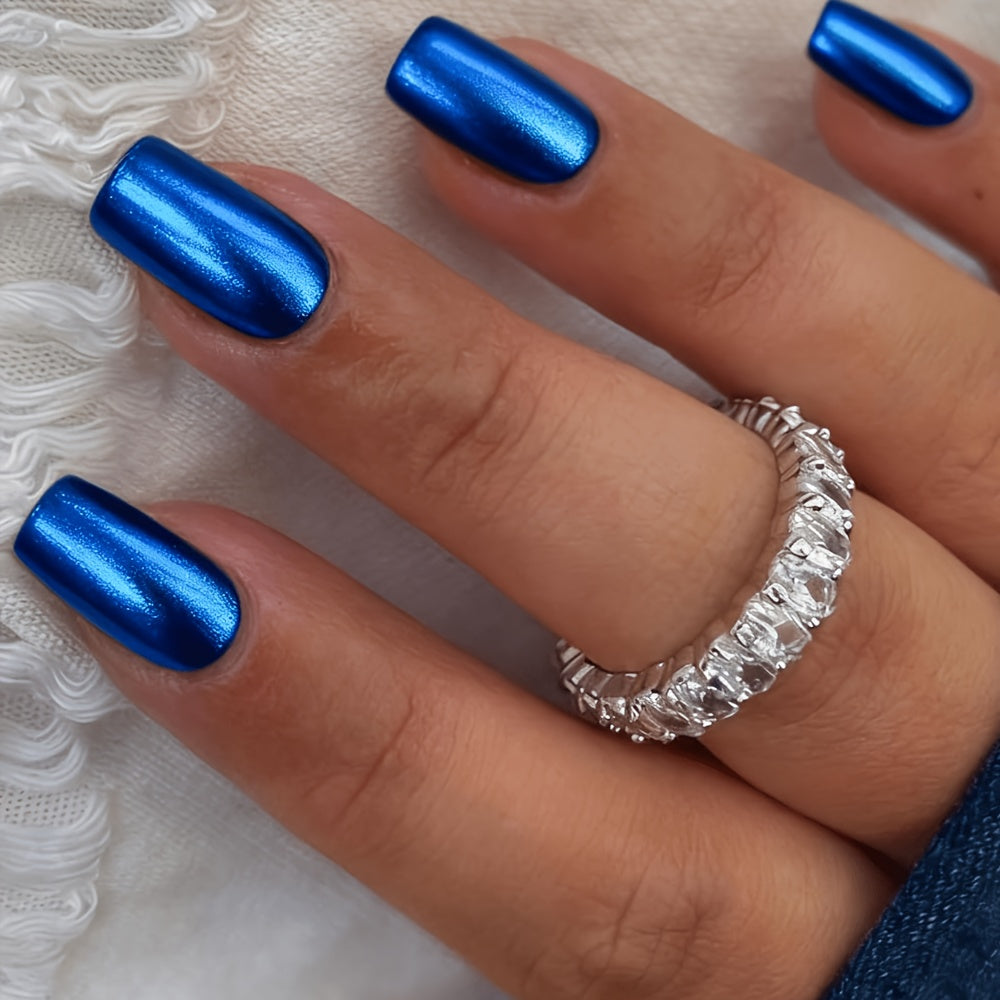 burnt metal royal   polish 10  blue