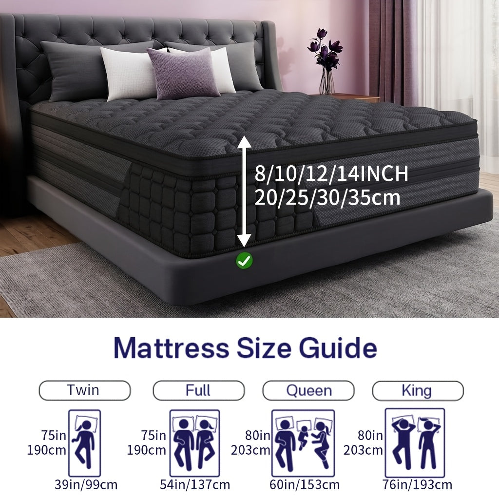 luxurious gel memory foam mattress hypoallergenic medium