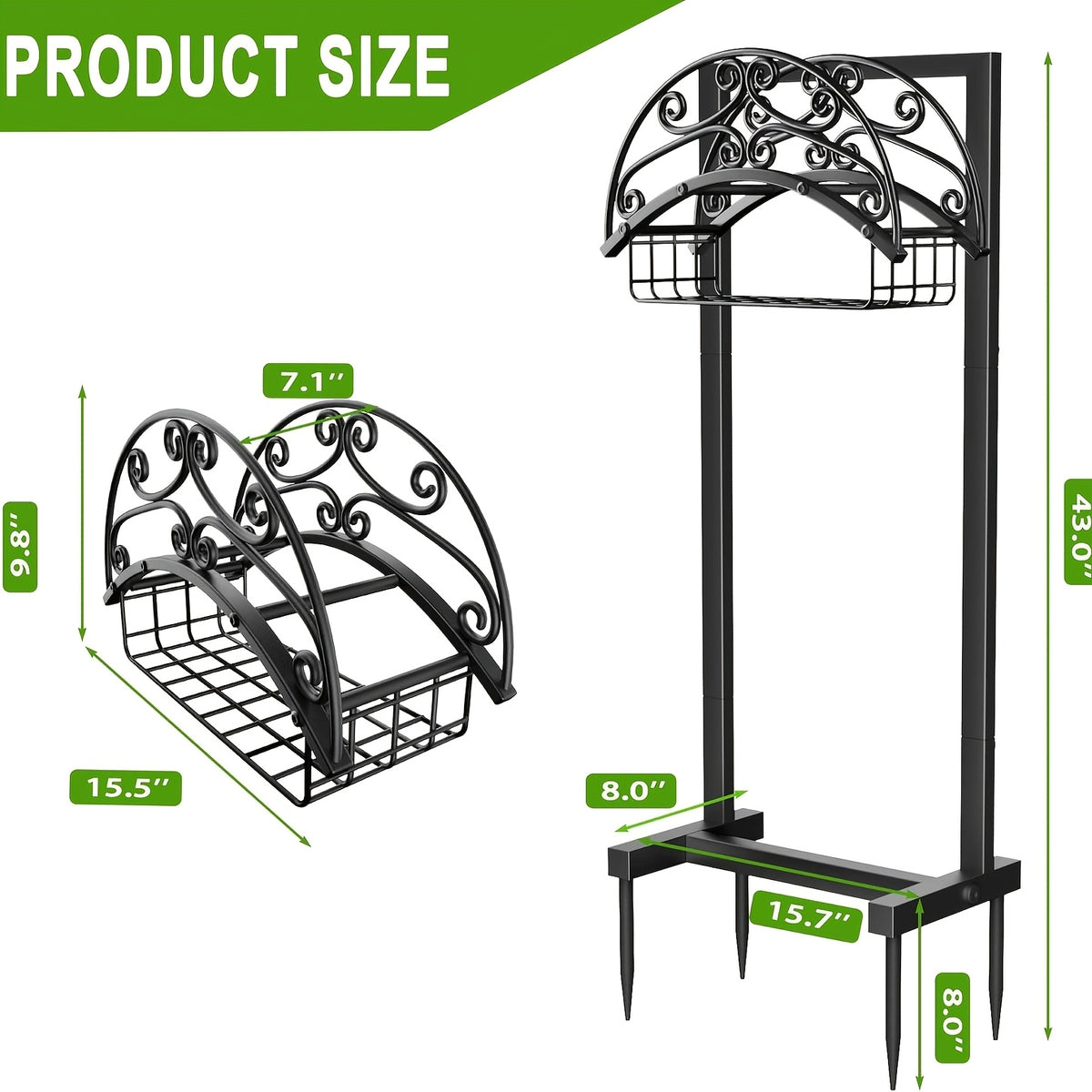 metal garden hose holder outdoor water hose holder hose reel