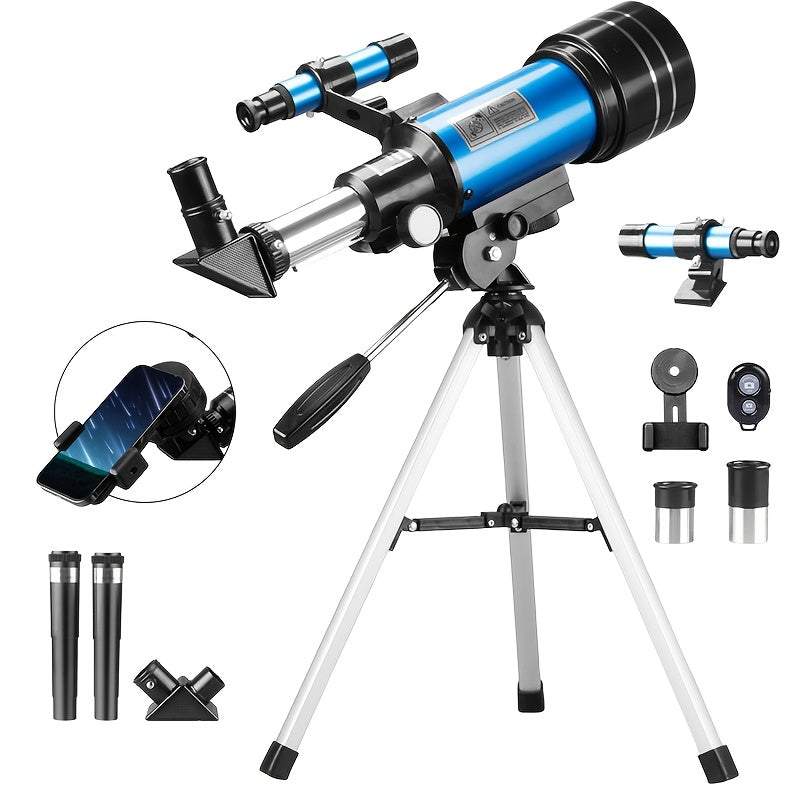 70400 refractor telescope 200x magnification   a