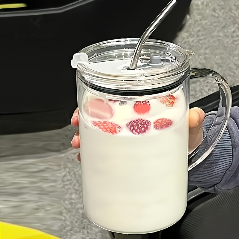straw glass drinking cup lid ladies birthday gift gift