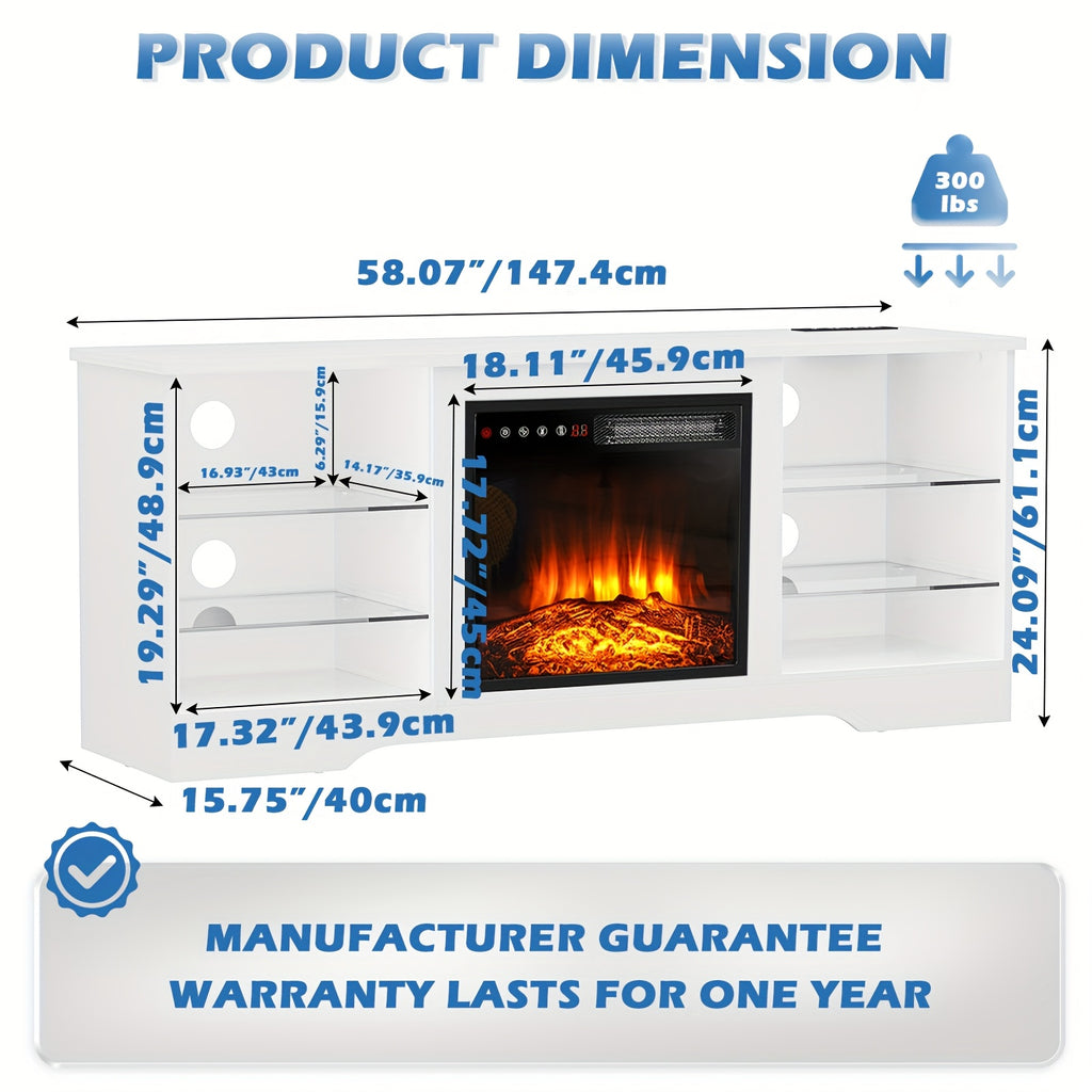 fireplace tv stand 18 inch fireplace modern entertainment
