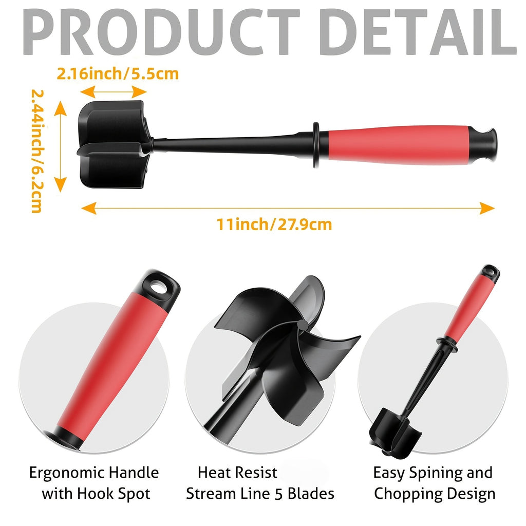 meat chopper ground beef heat resistant meat
