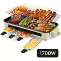 smokeless electric grill indoor grill removable non stick