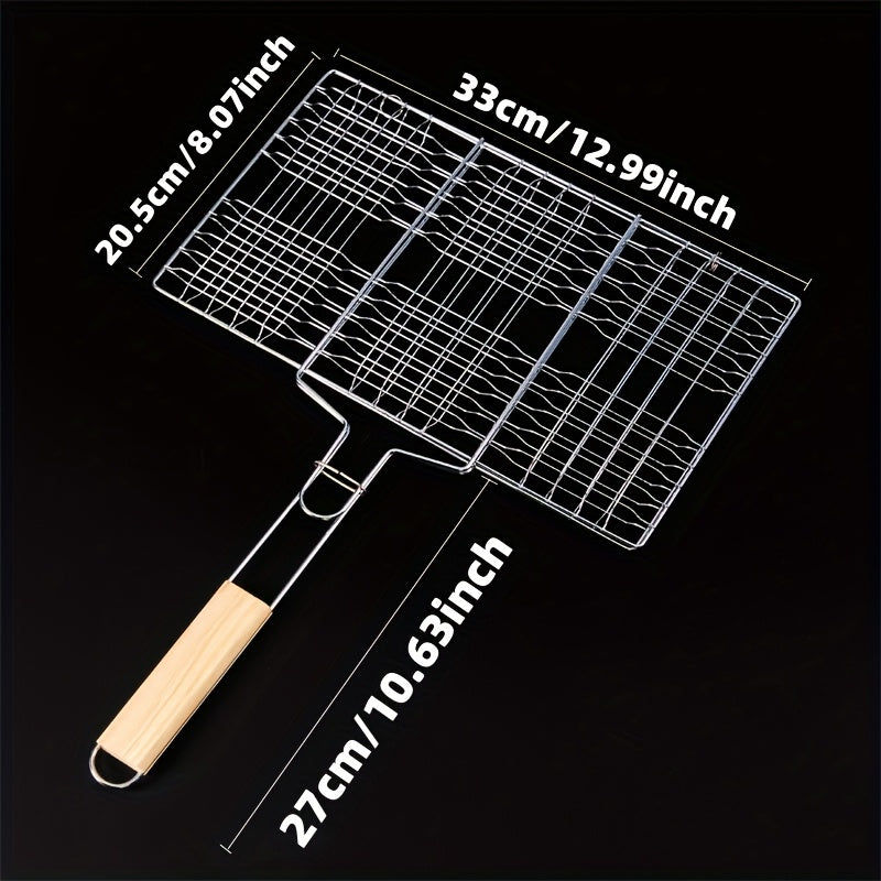 bbq grill basket large capacity perfect grilling fish